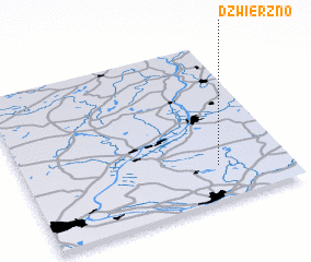 3d view of Dźwierzno