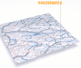 3d view of Podžeravice