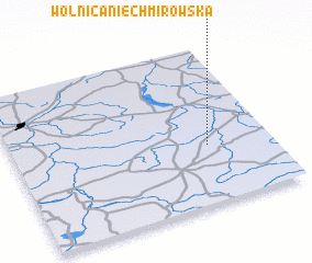 3d view of Wolnica Niechmirowska