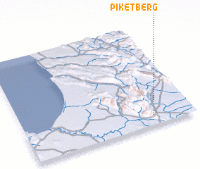 3d view of Piketberg