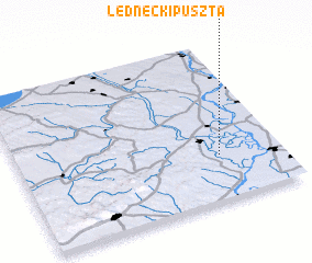 3d view of Ledneckipuszta