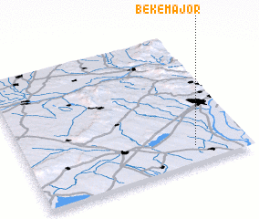 3d view of Békemajor