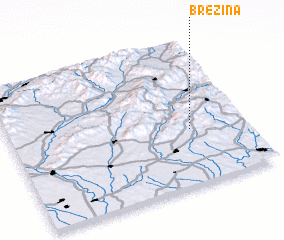 3d view of Brezina