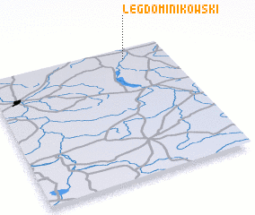 3d view of Łęg Dominikowski