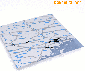 3d view of Paddalsliden