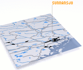 3d view of Sunnansjö