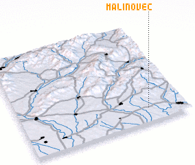 3d view of Malinovec