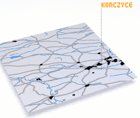 3d view of Kończyce