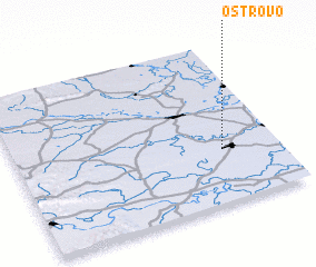 3d view of Ostrovo