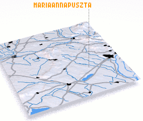 3d view of Máriaannapuszta