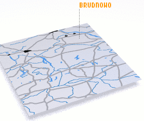 3d view of Brudnowo