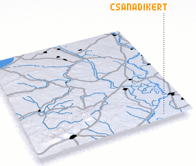 3d view of Csanádikert