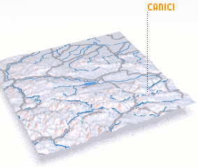 3d view of Čanići