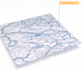 3d view of Sahinovići