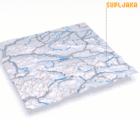 3d view of Šupljaka