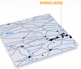 3d view of Ruda Śląska