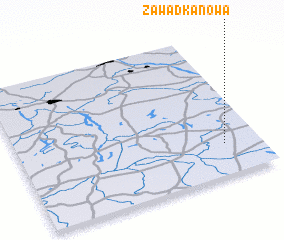 3d view of Zawadka Nowa