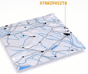 3d view of Ötházpuszta