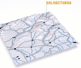 3d view of Dolná Štubňa