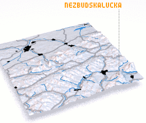 3d view of Nezbudská Lúčka