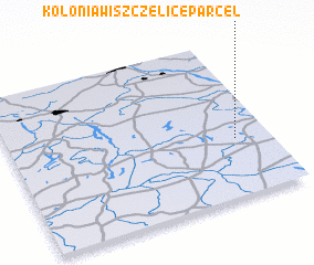 3d view of Kolonia Wiszczelice Parcel