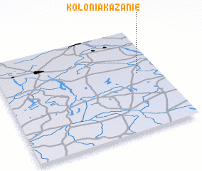 3d view of Kolonia Kazanie