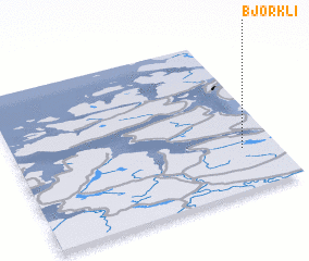 3d view of Bjørkli