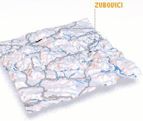 3d view of Zubovići