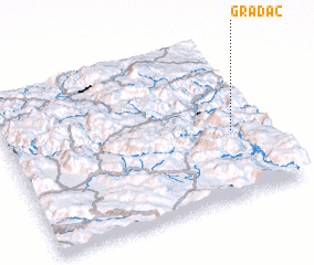 3d view of Gradac