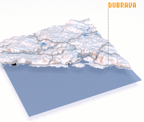 3d view of Dubrava