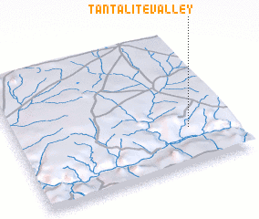 3d view of Tantalite Valley