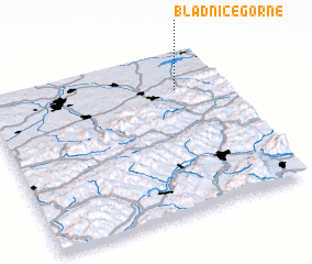 3d view of Bładnice Górne