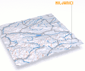 3d view of Miljanići