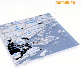 3d view of Sandviken