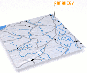 3d view of Annahegy