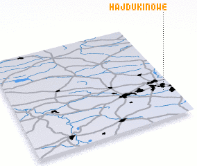 3d view of Hajduki Nowe