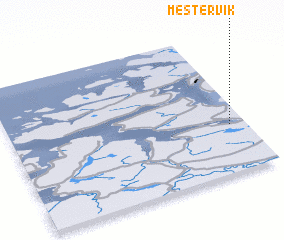 3d view of Mestervik