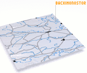 3d view of Bački Monoštor