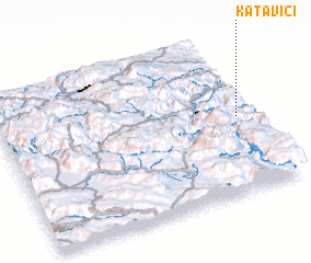3d view of Katavići