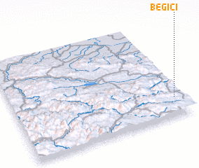 3d view of Begići