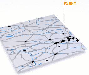 3d view of Psary