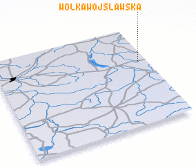 3d view of Wólka Wojsławska