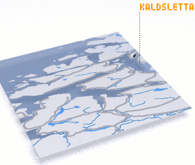 3d view of Kaldsletta