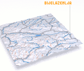 3d view of Bijela Zemlja