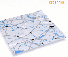 3d view of Csobánka