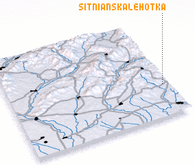 3d view of Sitnianska Lehôtka