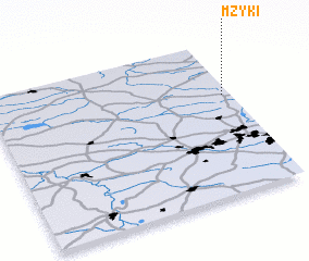 3d view of Mżyki