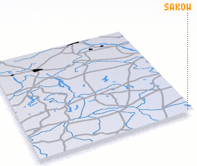 3d view of Saków