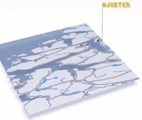 3d view of Hjorten