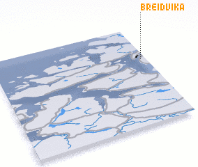 3d view of Breidvika